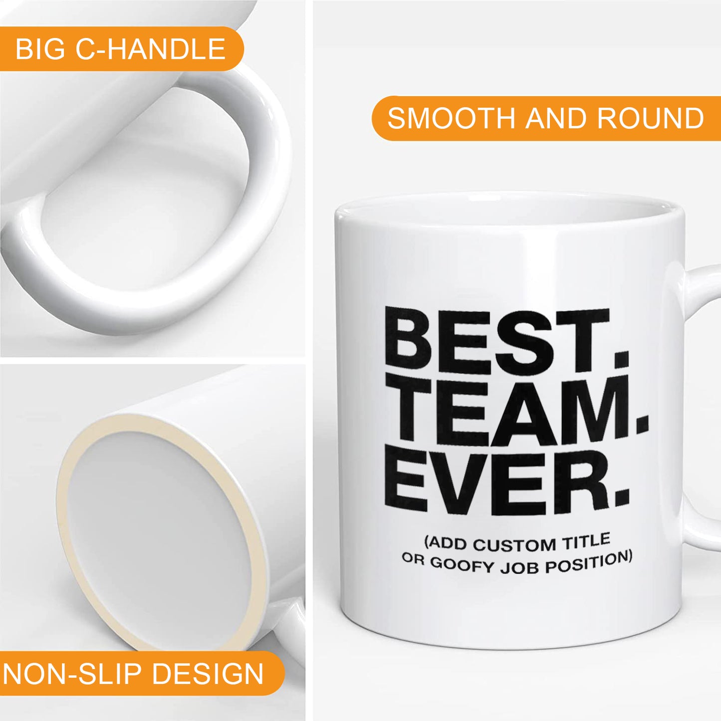 Best Team Ever Mug, Present For Management, Project Team Gift, Work Team Coworkers, Office Gift