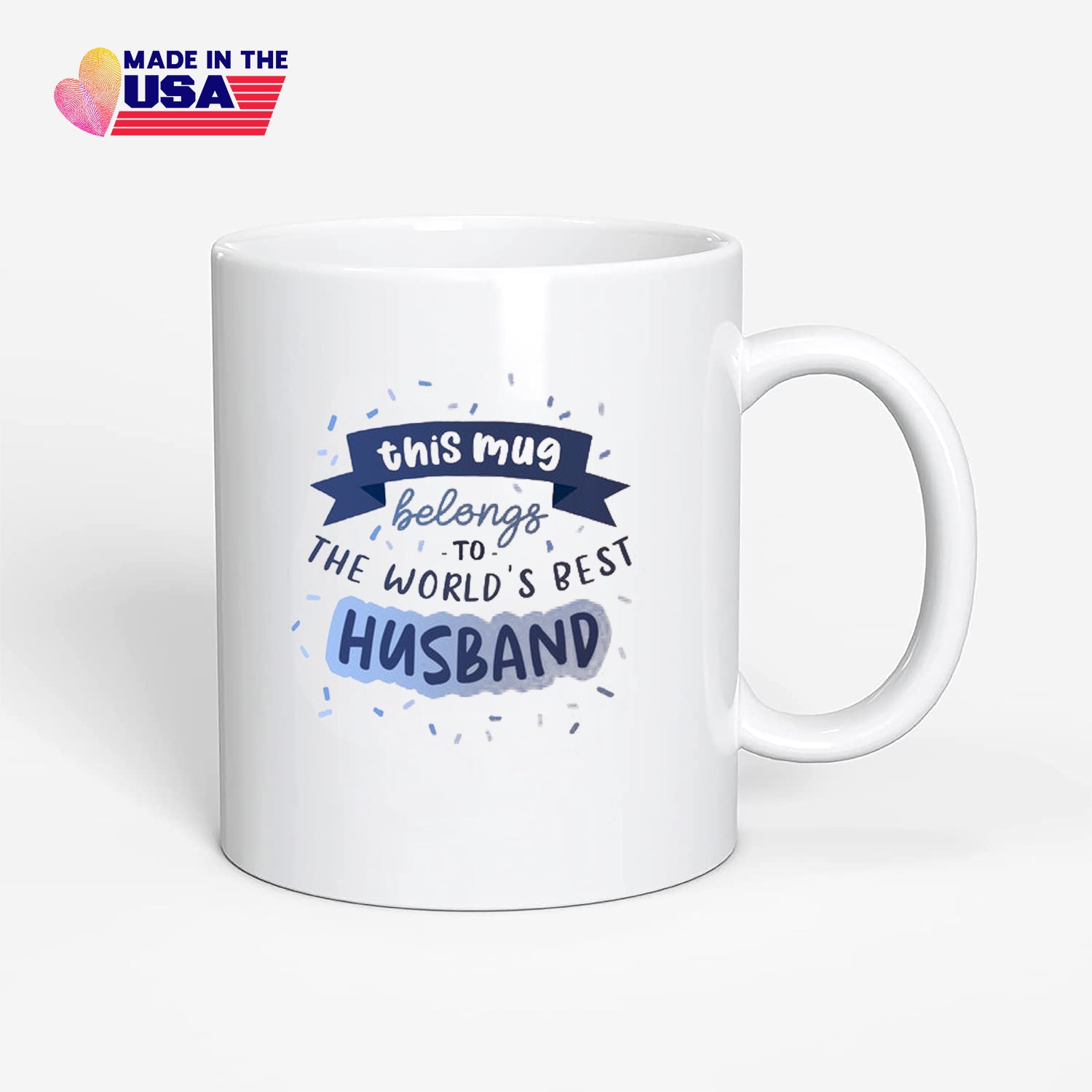 World's Best Husband Mug, I love you gift, wife husband mug, gifts for husband, gifts for him, blue couples funny mug gift, birthday