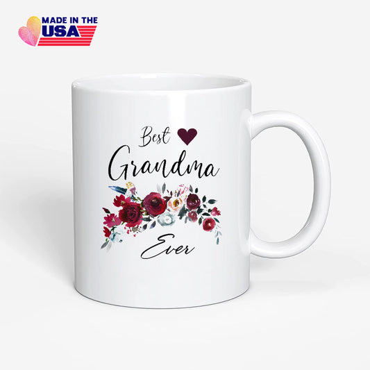 Grandma Mug - Best Grandma Gifts - Grandma Coffee Cup - Best Grandma Ever Mug - Grandma Coffee Mug - Mothers Day Gift for Grandma - Birthday