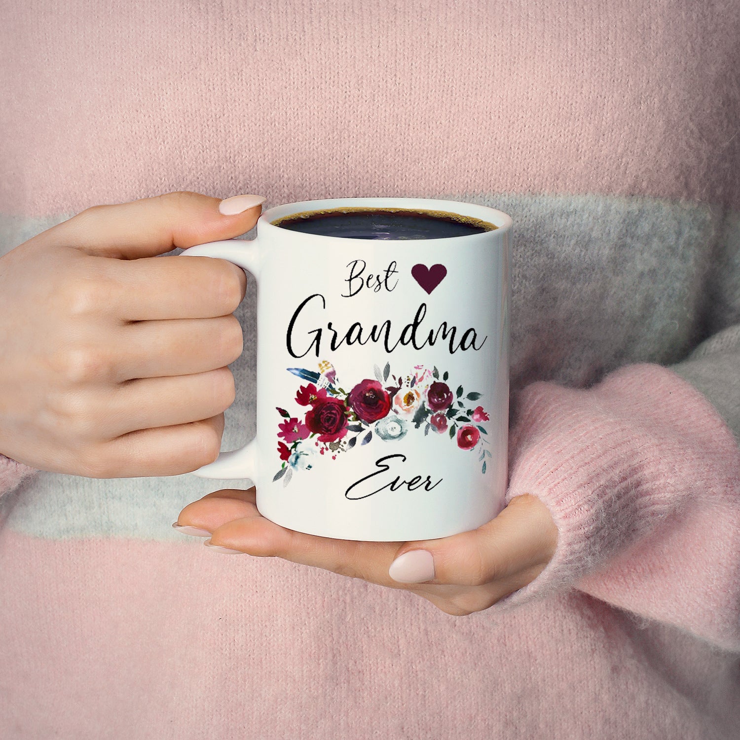 Grandma Mug - Best Grandma Gifts - Grandma Coffee Cup - Best Grandma Ever Mug - Grandma Coffee Mug - Mothers Day Gift for Grandma - Birthday