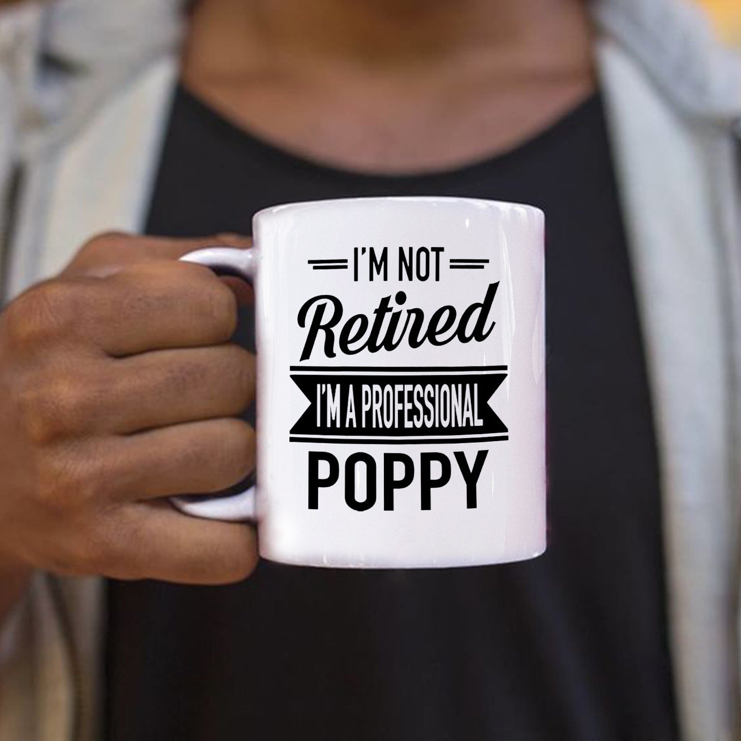 I'm Not Retired I'm A Professional Poppy, Coffee Mug, Gift for him, Gift for husband, Gift for father,  Poppy Gift, Poppy, Father's Day Gifts