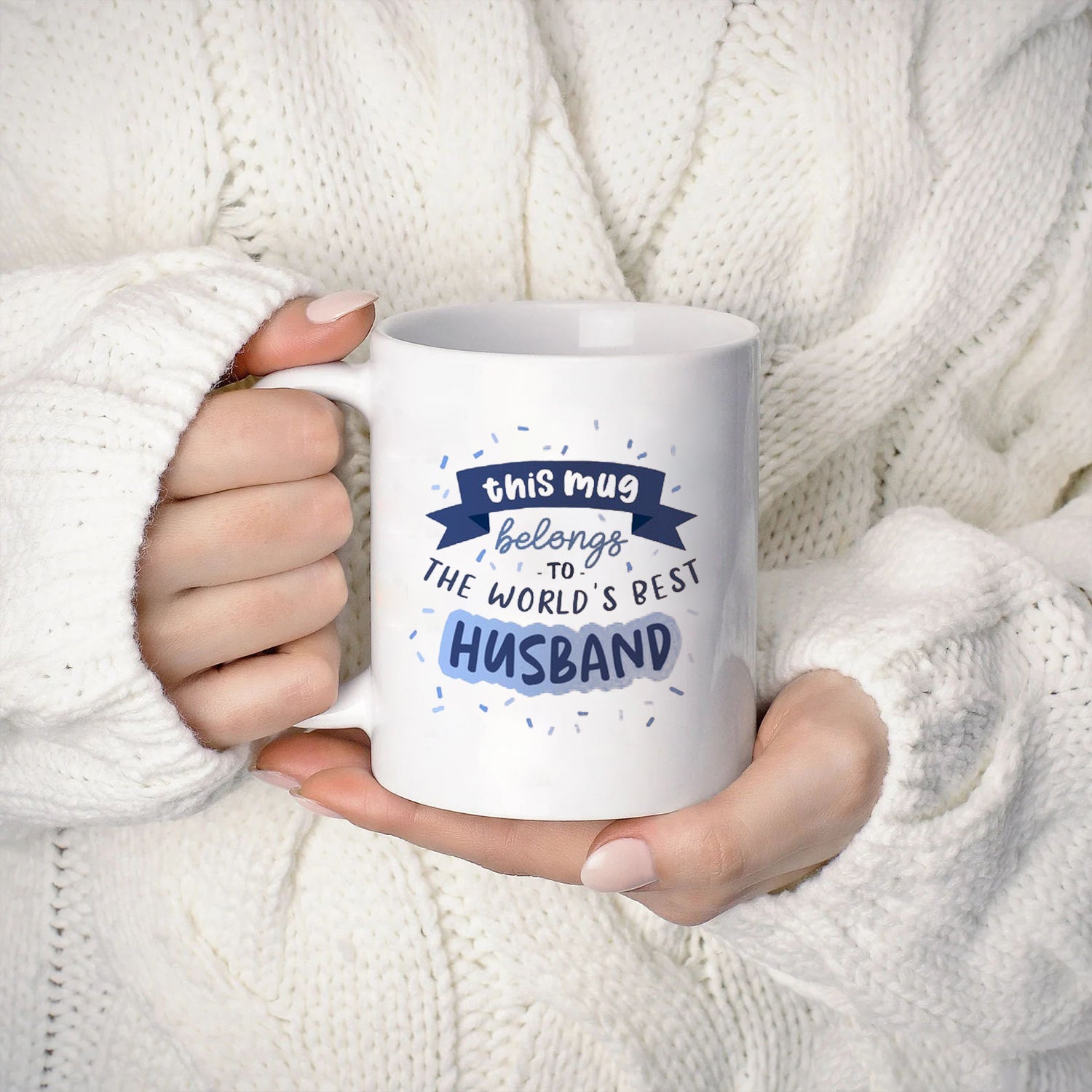 World's Best Husband Mug, I love you gift, wife husband mug, gifts for husband, gifts for him, blue couples funny mug gift, birthday