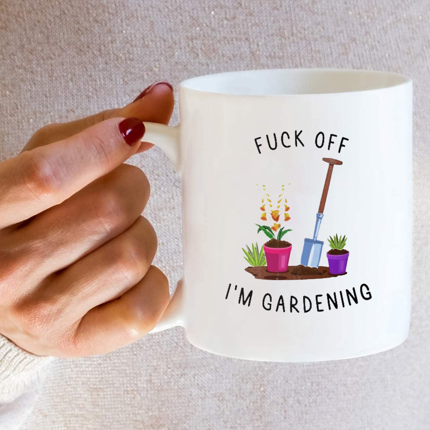 I'm a gardening, gift for garden lover, garden mug, gardening mugs, gift for garden lover