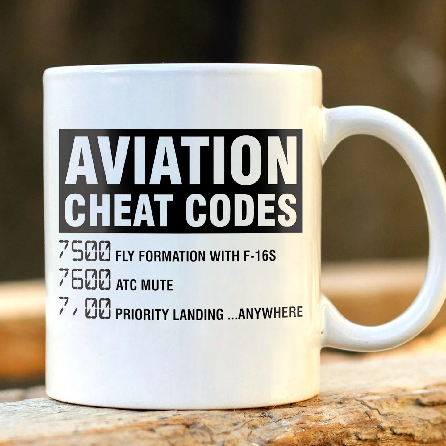 AVIATION CHEAT CODES-Coffee Mug, Great gift for your aviation lover, pilot friend
