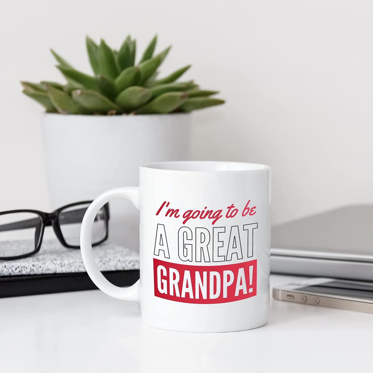 I'm going to be a great grandpa, Great Grandpa Coffee Mug, Promoted to Great Grandfather