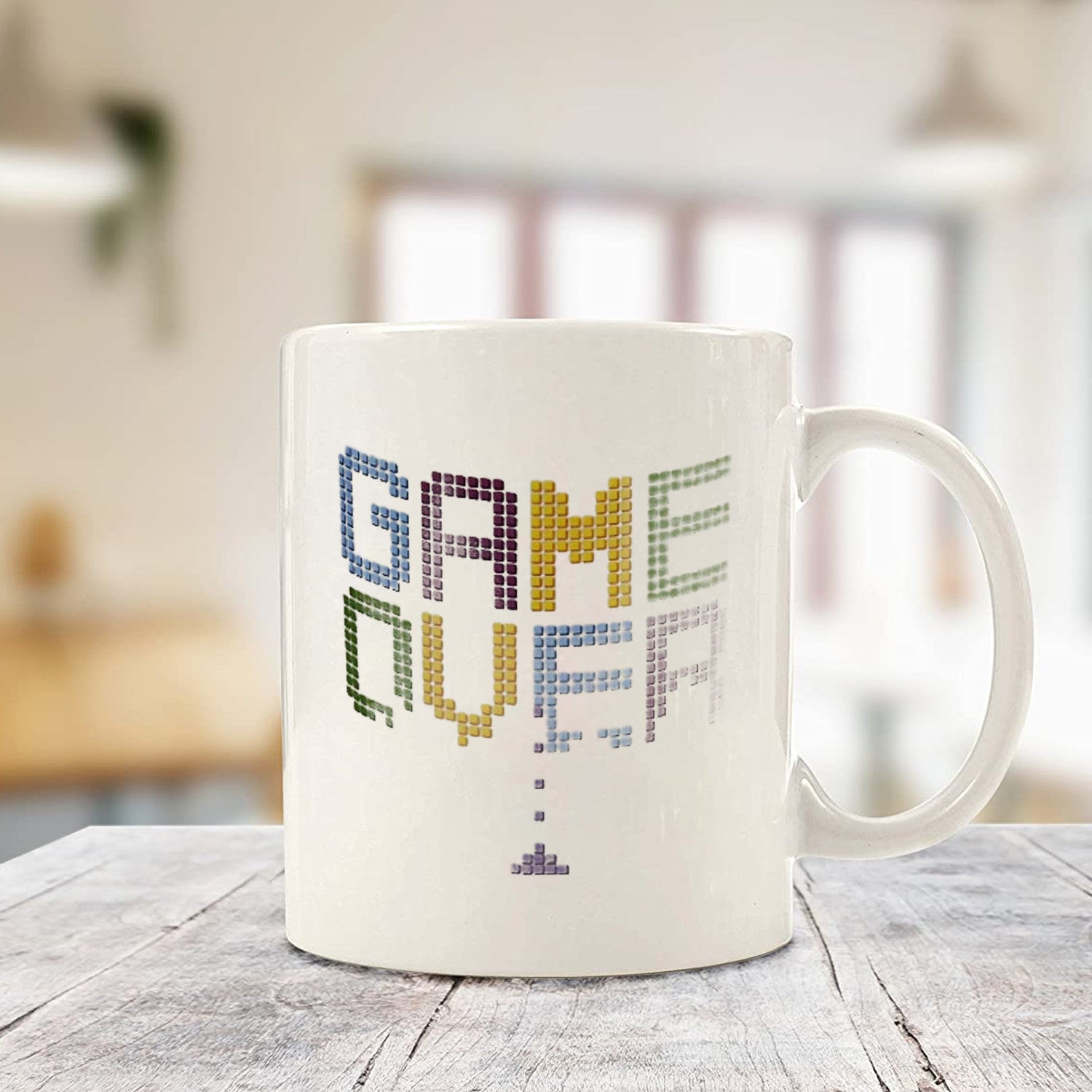 GAME OVER Coffee mug,Gift for game lover, Gife for brother, sister, friend, game coffee mug